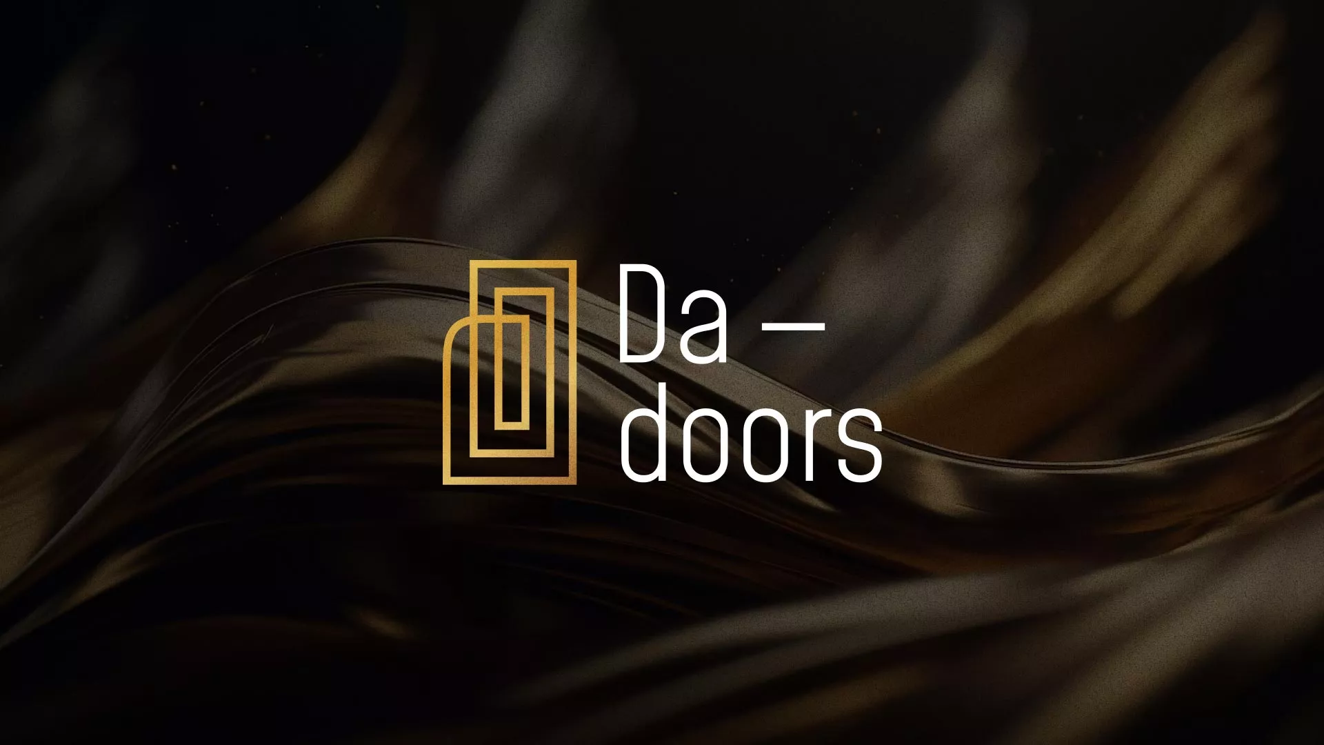 Разработка логотипа для компании «DA-DOORS» в Видном